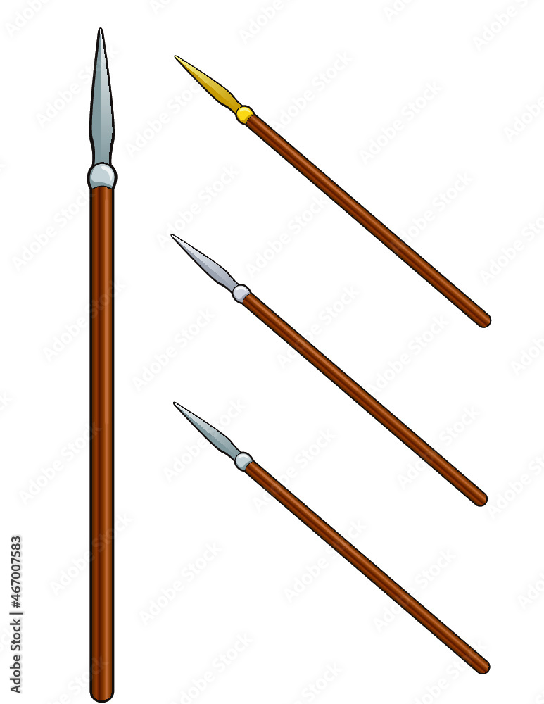 Pike medieval times weapon vector Pike medieval times weapon vector