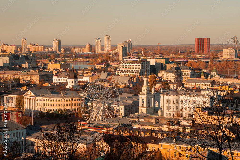 Fototapeta premium city panorama 