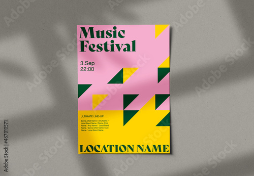 Professional Event Poster Layout