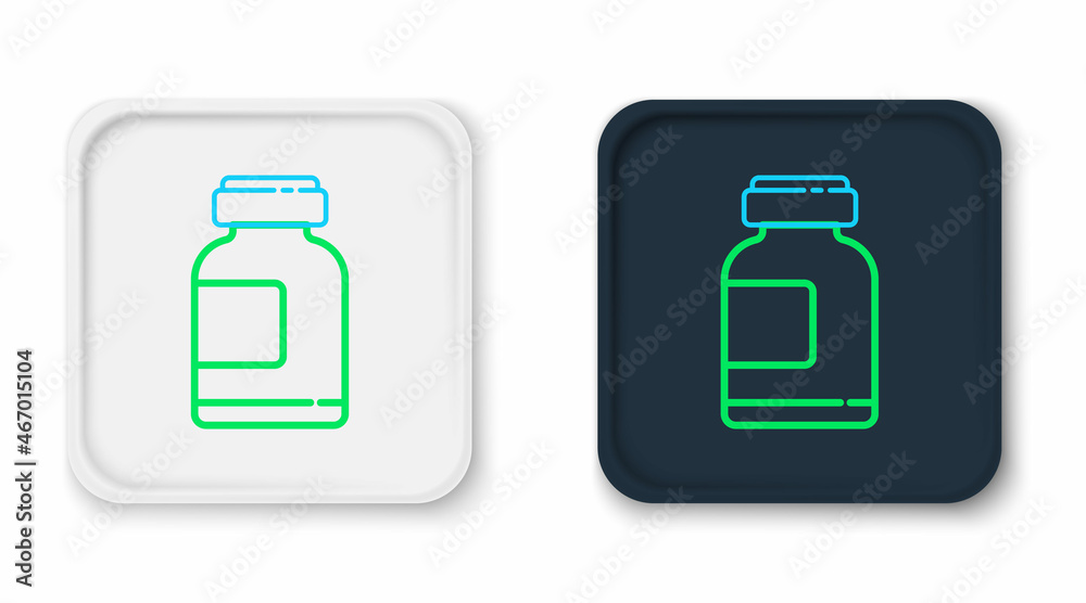 Line Sports nutrition bodybuilding proteine power drink and food icon isolated on white background. Colorful outline concept. Vector Line Sports nutrition bodybuilding proteine power drink and food icon isolated on white background. Colorful outline concept. Vector