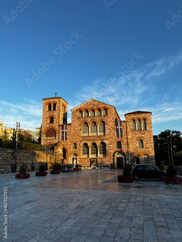 Hagios Dimitrios Church in Thessaloniki city, Greece.