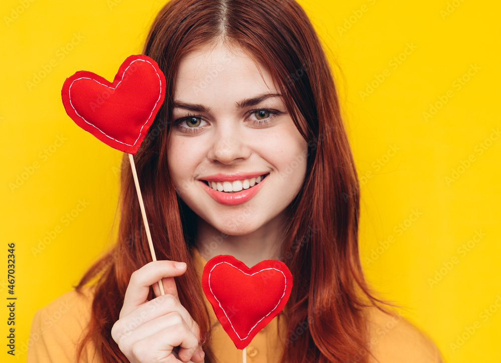 pretty woman in yellow shirt glamor romance posing pretty woman in yellow shirt glamor romance posing