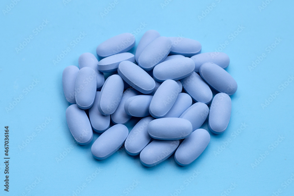 PrEP ( Pre-Exposure Prophylaxis) blue pills used to prevent HIV PrEP ( Pre-Exposure Prophylaxis) blue pills used to prevent HIV