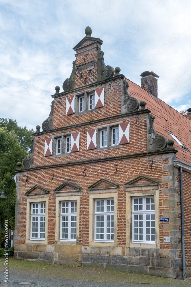 Fototapeta premium Legden-Historischer Ortskern, Haus von Hülst