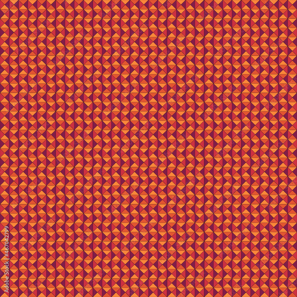 Seamless pattern. Ethnic ornament. Mini triangles background. Tribal wallpaper. Ethnical image. Small triangle shapes motif. Ancient mosaic. Digital paper. Folk web design. Textile print. Vector art Seamless pattern. Ethnic ornament. Mini triangles background. Tribal wallpaper. Ethnical image. Small triangle shapes motif. Ancient mosaic. Digital paper. Folk web design. Textile print. Vector art