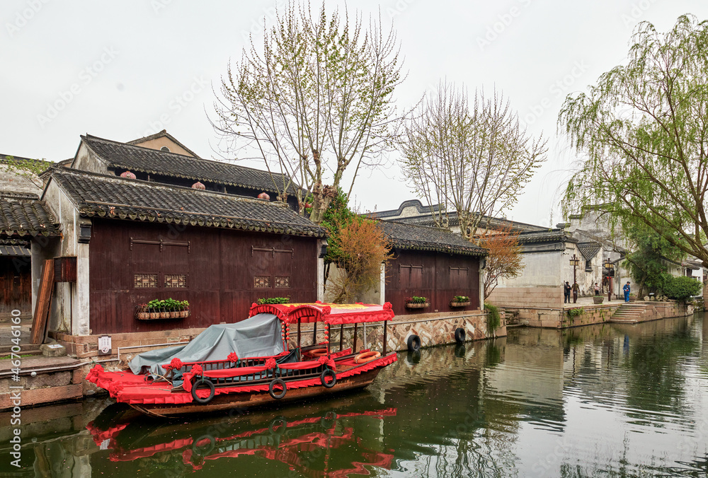 Nanxun ancient town scenic in Huzhou city Zhejiang province, China.
