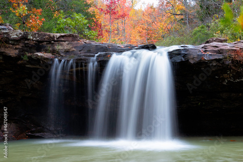 Fall Colors Waterfall