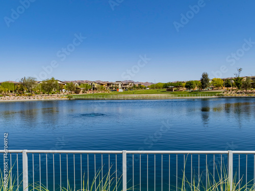 Sunny view of the central park of Cadence community photo