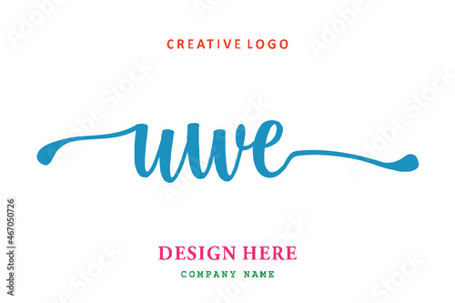 UWE lettering logo is simple, easy to understand and authoritative