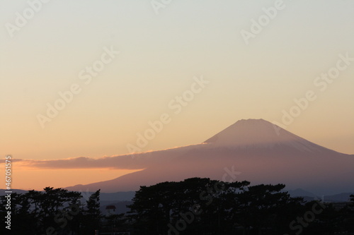 夕焼け富士 © masaharu