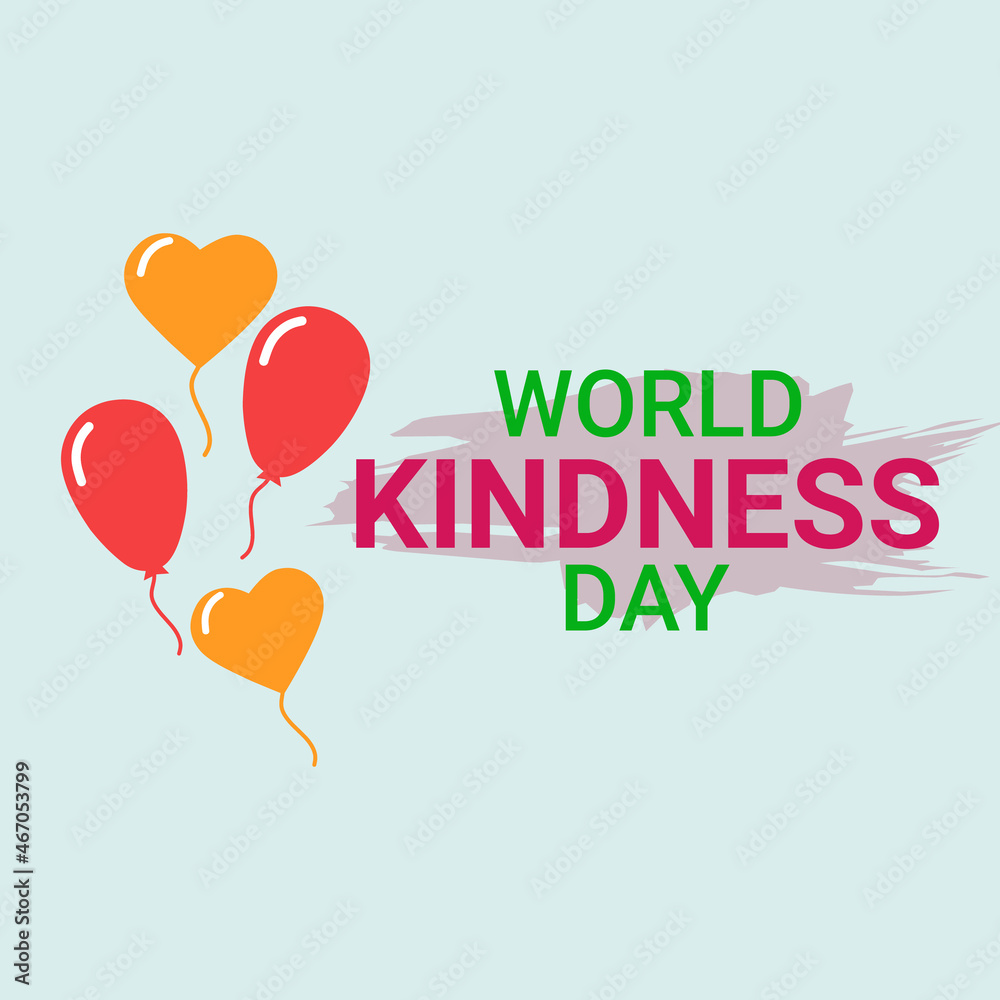 Vector world kindness day