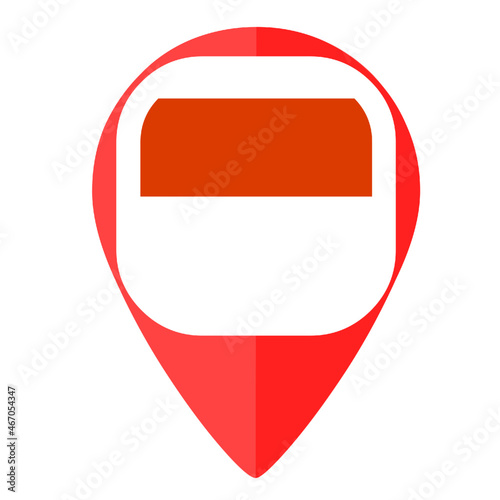 Indonesia pin marker pointer map Free Download Indonesia pin marker pointer map - GFXLoad