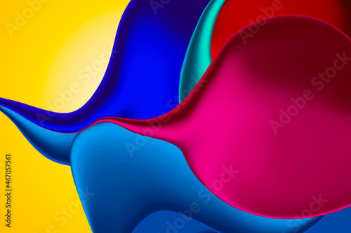 Abstract modern shape and color design background  Gradient colorful abstract  background