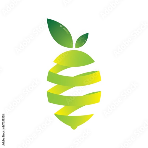 Lemon logo template