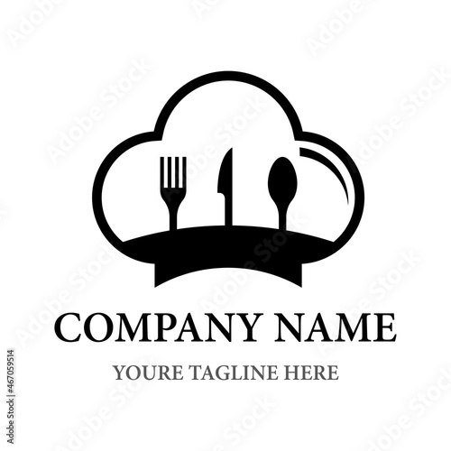 Chef logo template