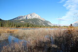 landscape with lake, Banff National Park, Alberta