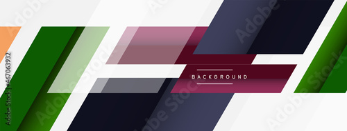 Background. Geometric diagonal square shapes and lines abstract composition. Vector illustration for wallpaper banner background or landing page