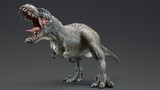 V - Rex dinosaur , of background. 3d rendering