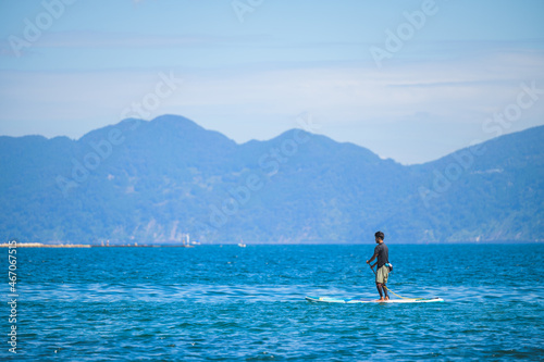 SUP 福井県水島 海山空 絶景