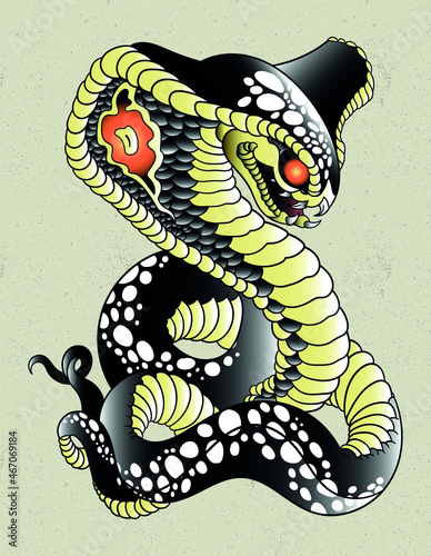 cobra tattoo art