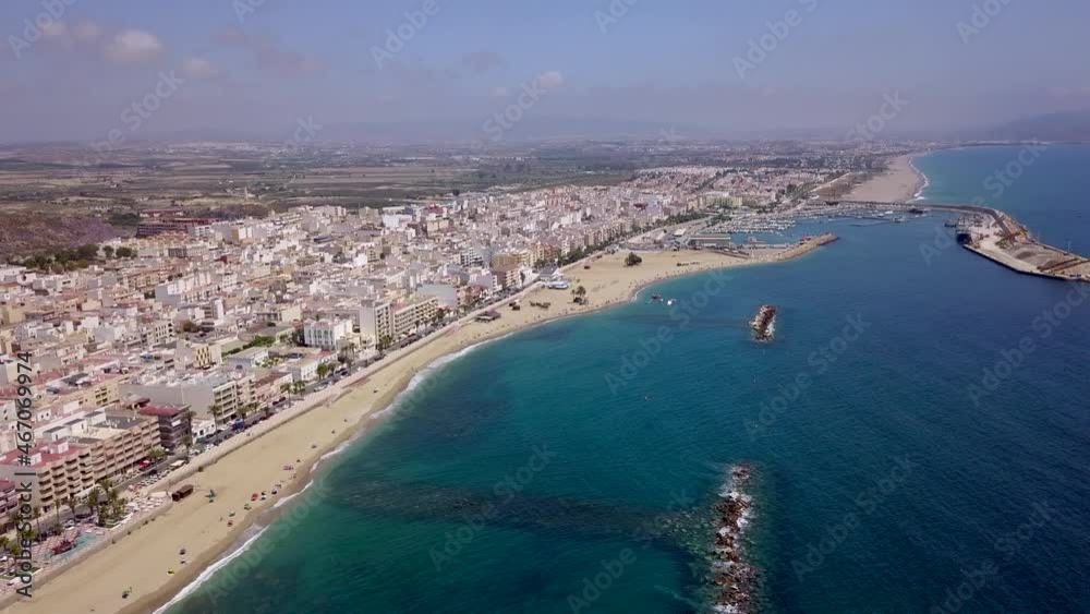 Garrucha beach in Almería, Spain Garrucha beach in Almería, Spain