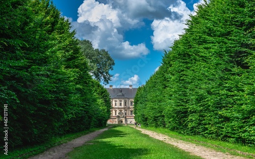 Pidhirtsi Castle in Lviv region of Ukraine