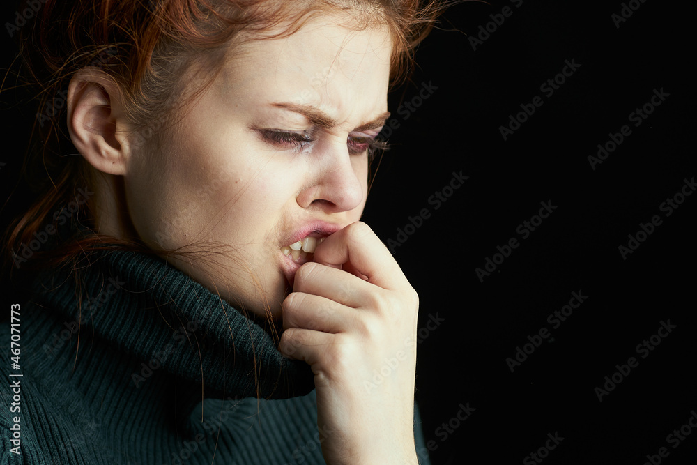 crying woman with black eye problems abuse crying woman with black eye problems abuse
