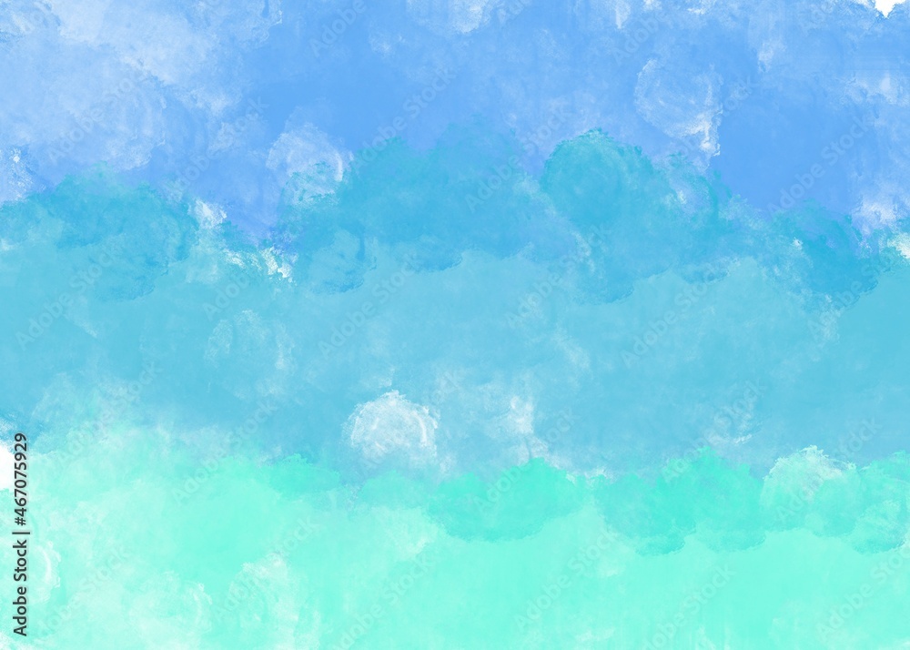Blue abstract watercolor background. Wallpaper art. Blue abstract watercolor background. Wallpaper art.