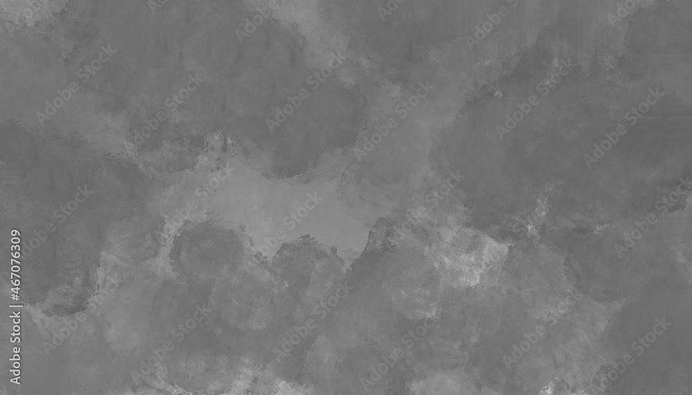 Grey watercolor texture background.Black and white texture wallpaper.