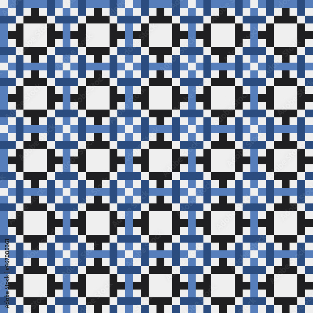 Abstract Cross Pattern generative computational art illustration Abstract Cross Pattern generative computational art illustration
