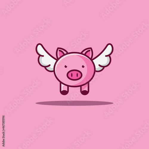 Fly Pink Pig Logo