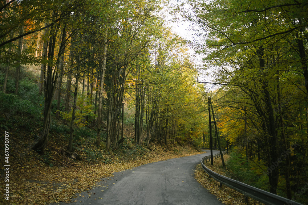 Fototapeta premium Exploring roads less ridden, little adventures around hometown