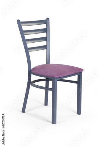 Dining chair isolated on white background