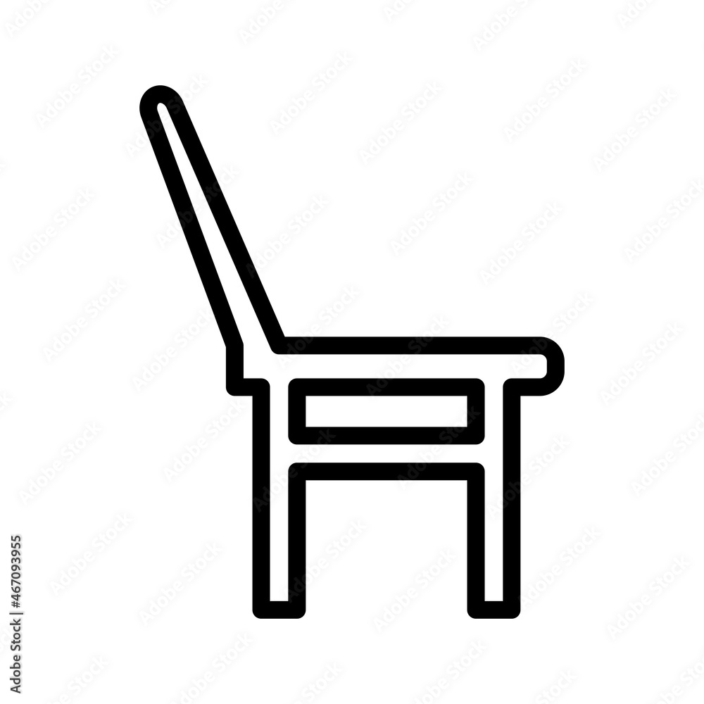 Chair Icon Design Vector Template Illustration Chair Icon Design Vector Template Illustration