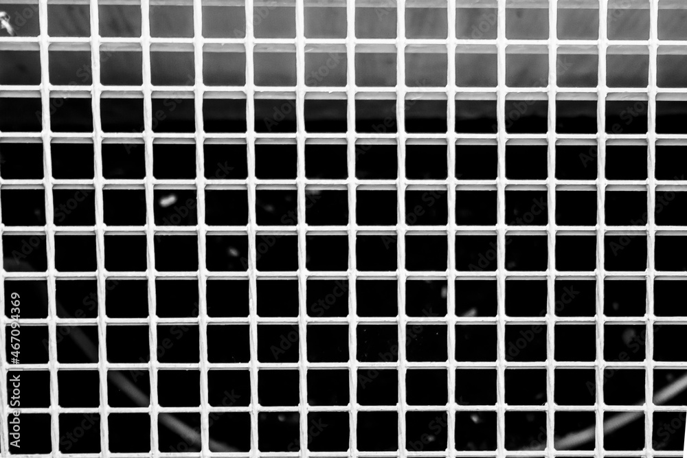 Fototapeta premium black and white grid
