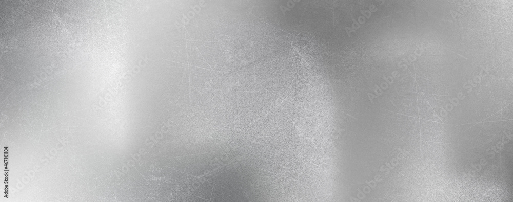 silver texture background with brushed metal shiny scratches effect - obrazy, fototapety, plakaty 