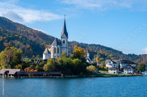 Der Wörthersee bei Klagenfurth in Kärnten