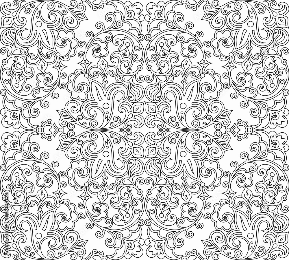 Vector abstract ethnic nature hand drawn ornamental background. Vector abstract ethnic nature hand drawn ornamental background.