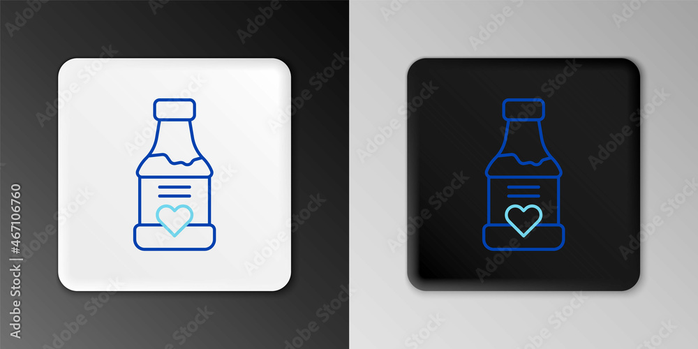 Line Vitamin complex of pill capsule icon isolated on grey background. Healthy lifestyle. Colorful outline concept. Vector Line Vitamin complex of pill capsule icon isolated on grey background. Healthy lifestyle. Colorful outline concept. Vector