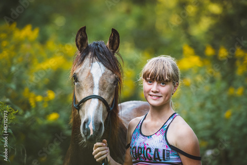 Mädchen & Pferd