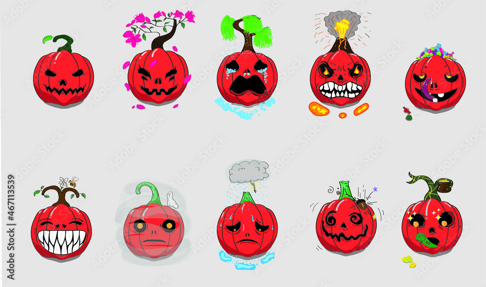 Pumpkin stickers are at your service Pumpkin stickers are at your service