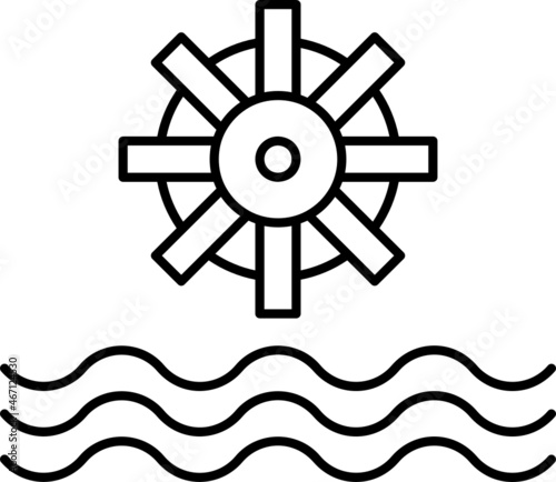 hydro power icon