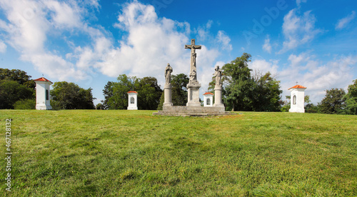 Calvary in Skalica, Slovakia town photo