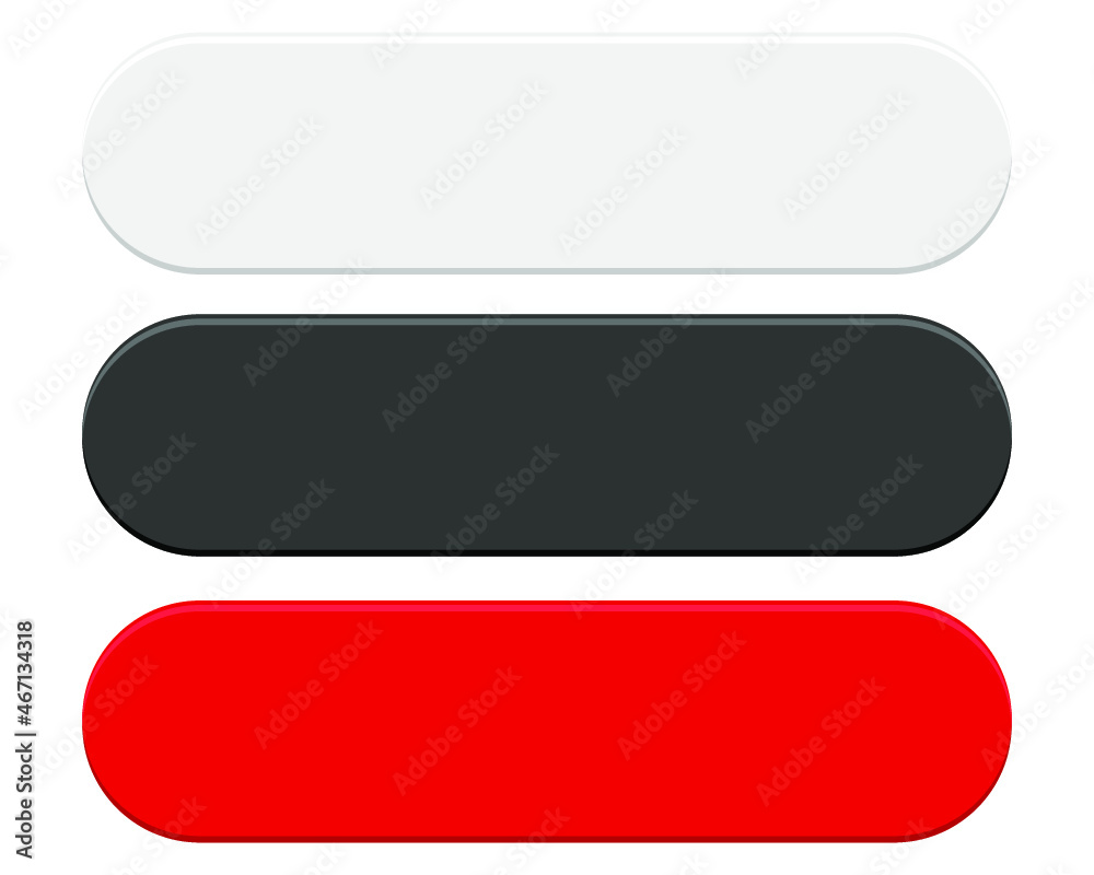 Web button set isolated on a white background Web button set isolated on a white background