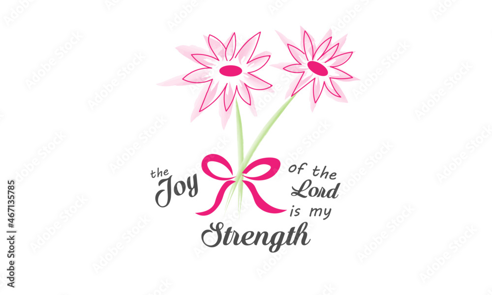 Christian faith, Typography for print or use as poster, card, flyer, sticker or T shirt