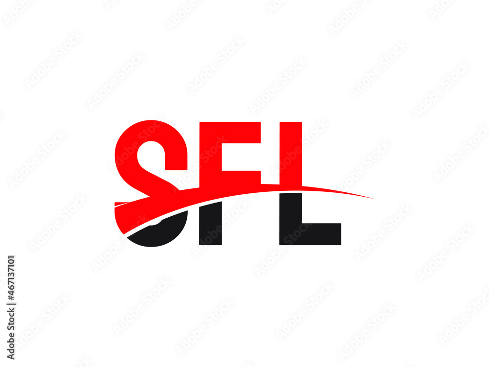 SFL Letter Initial Logo Design Vector Illustration SFL Letter Initial Logo Design Vector Illustration