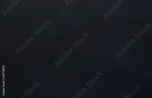 blue artificial leather with waves and folds on PVC base