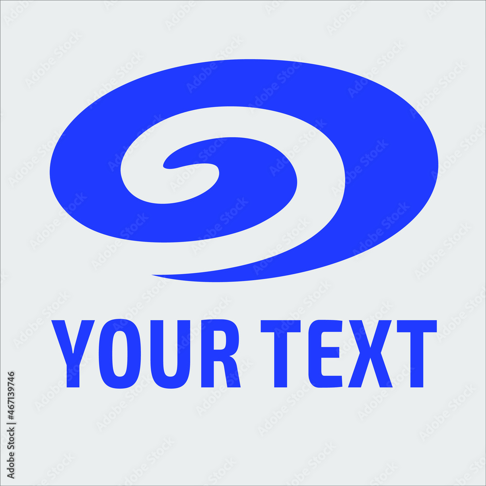 Abstract vector spiral for further logo design Abstract vector spiral for further logo design
