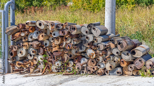 Rusty Catalytic Converters