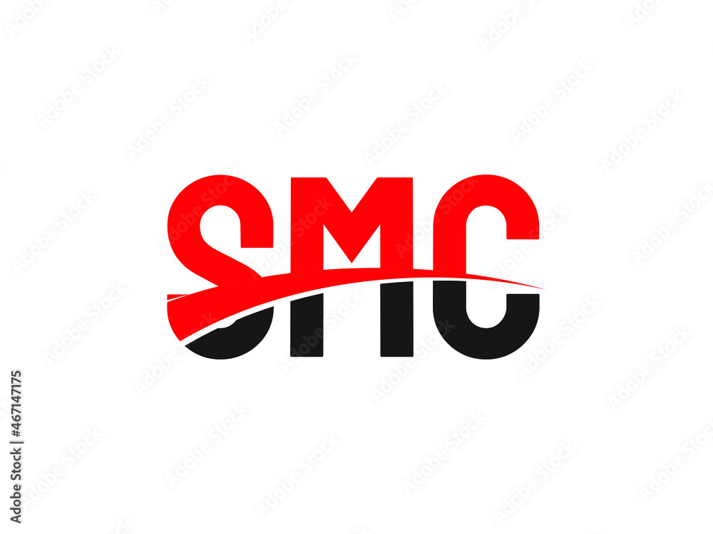 SMC Letter Initial Logo Design Vector Illustration SMC Letter Initial Logo Design Vector Illustration